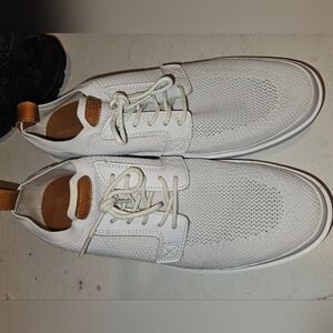 BYLT Lido White Knit Men Shoes Size 11